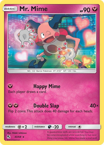 Mr. Mime [43/68] [Hidden Fates] Reverse Holofoil