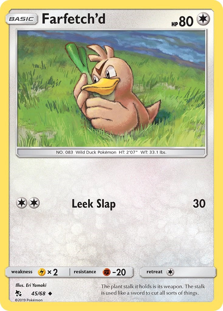Farfetch'd [45/68] [Hidden Fates] Reverse Holofoil