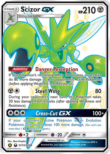 Scizor GX (SV72/SV94) [Hidden Fates: Shiny Vault]