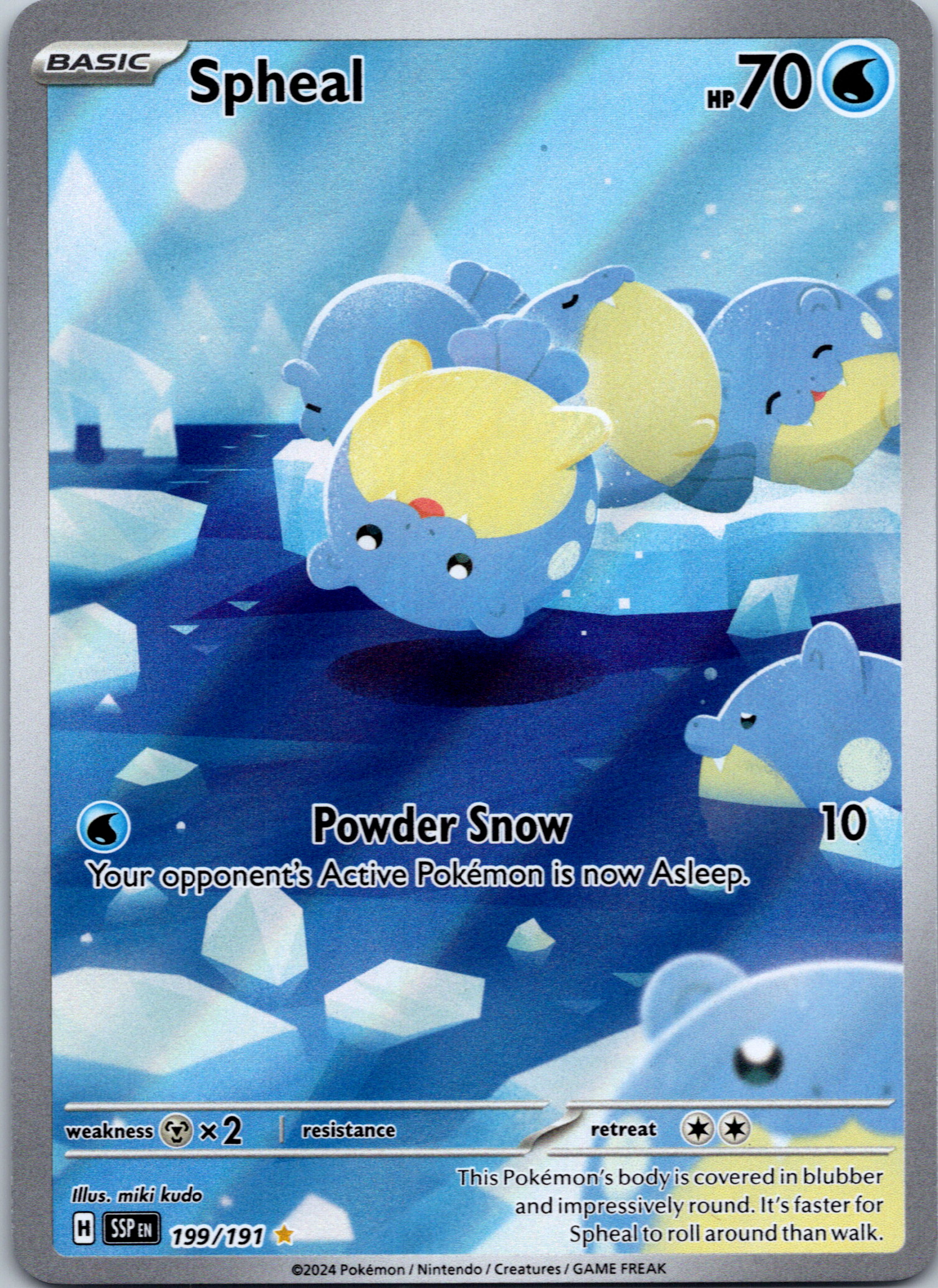 Spheal [199/191] - (Surging Sparks) Holofoil