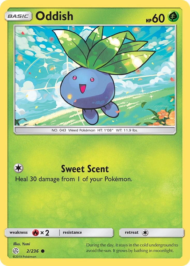 Oddish [2/236] [SM - Cosmic Eclipse] Reverse Holofoil