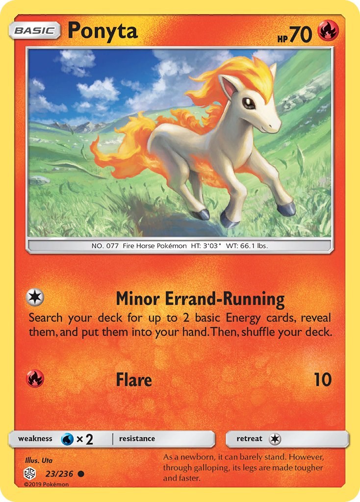 Ponyta [23/236] [SM - Cosmic Eclipse] Reverse Holofoil