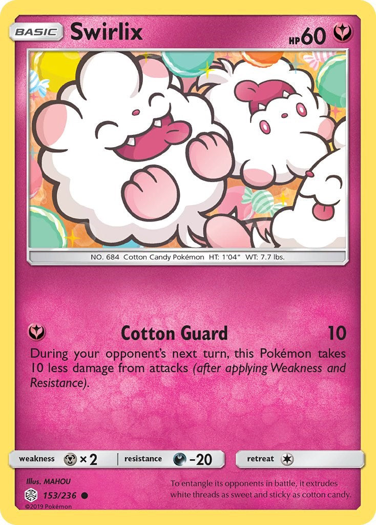Swirlix [153/236] [SM - Cosmic Eclipse] Reverse Holofoil