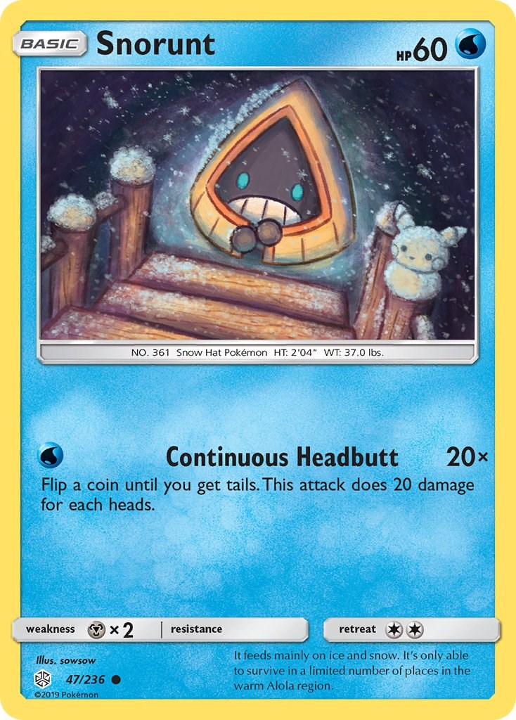 Snorunt [47/236] [SM - Cosmic Eclipse] Reverse Holofoil