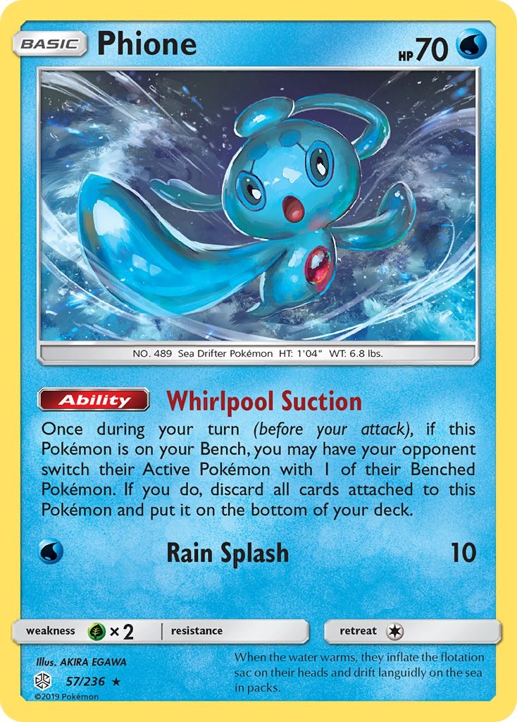 Phione [57/236] [SM - Cosmic Eclipse] Reverse Holofoil