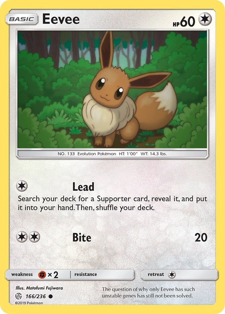 Eevee - 166/236 [166/236] [SM - Cosmic Eclipse] Reverse Holofoil