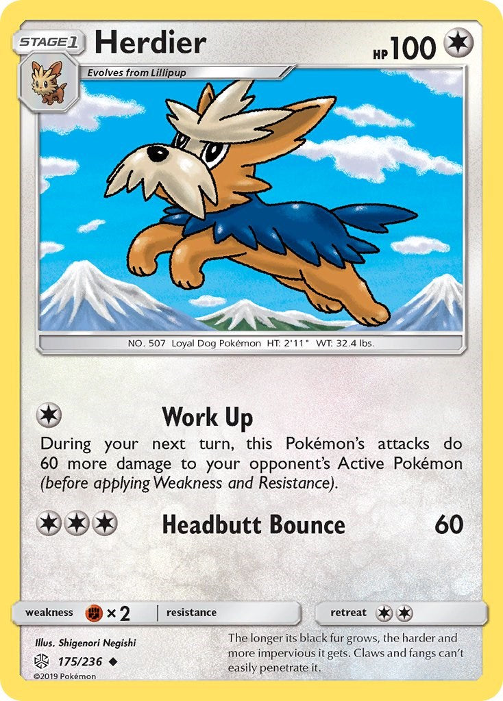 Herdier [175/236] [SM - Cosmic Eclipse] Reverse Holofoil