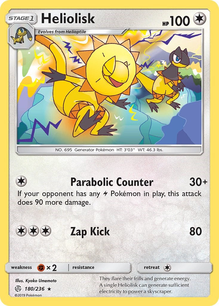 Heliolisk [180/236] [SM - Cosmic Eclipse] Reverse Holofoil