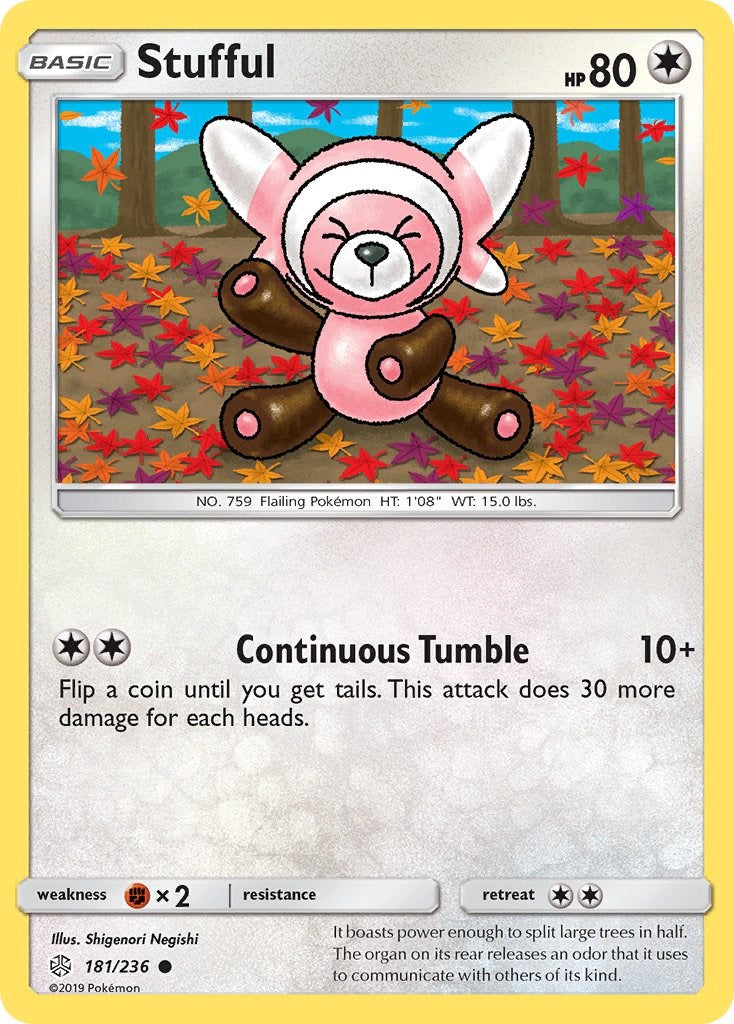 Stufful [181/236] [SM - Cosmic Eclipse] Reverse Holofoil