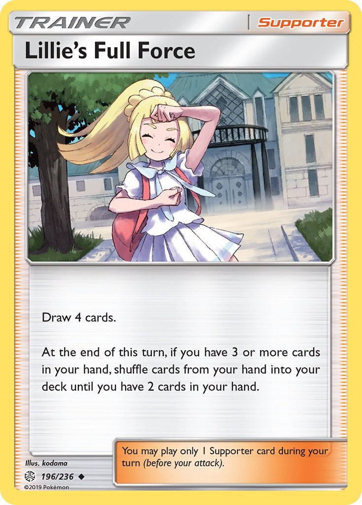 Lillie's Full Force [196/236] [SM - Cosmic Eclipse] Reverse Holofoil