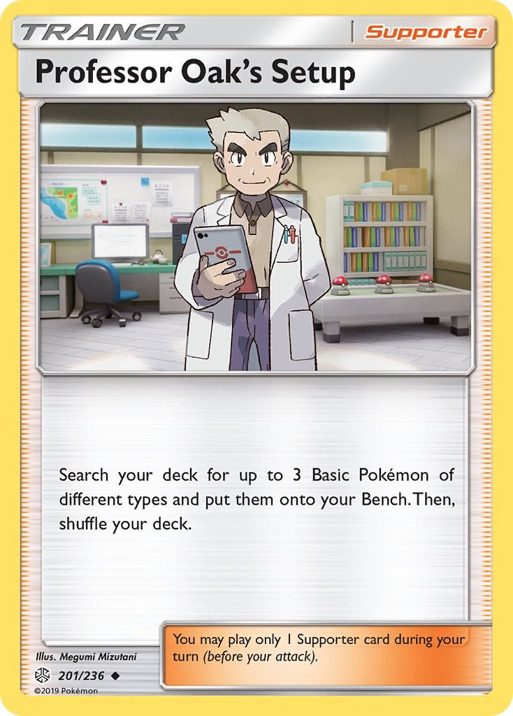 Professor Oak's Setup [201/236] [SM - Cosmic Eclipse] Reverse Holofoil
