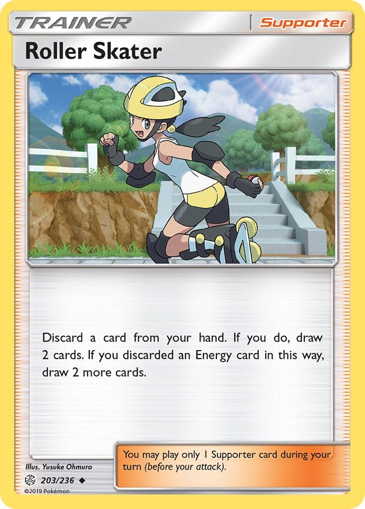 Roller Skater [203/236] [SM - Cosmic Eclipse] Reverse Holofoil