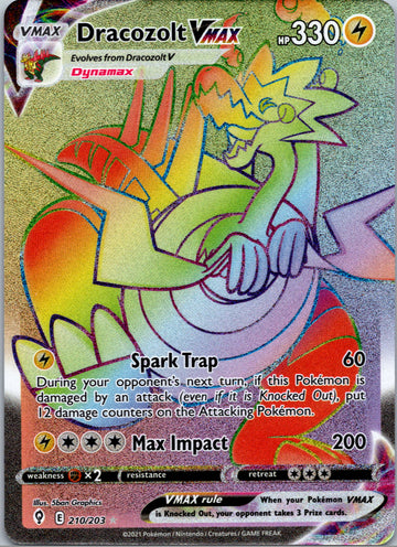 Dracozolt VMAX (210/203) [Sword & Shield: Evolving Skies]