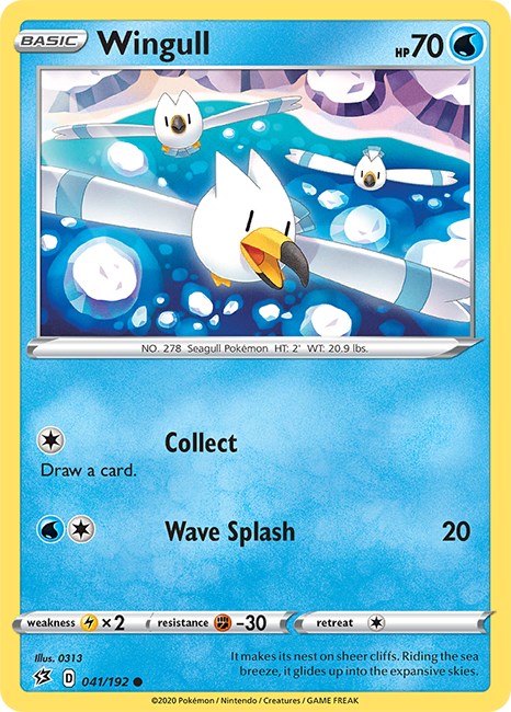 Wingull [041/192] [Rebel Clash] Reverse Holofoil