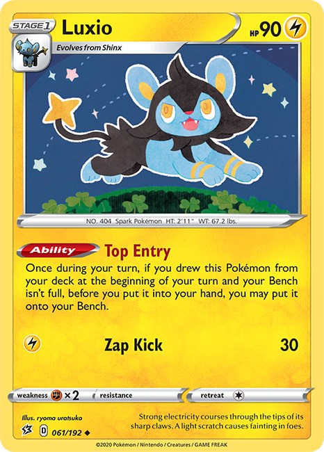 Luxio [061/192] [Rebel Clash] Reverse Holofoil