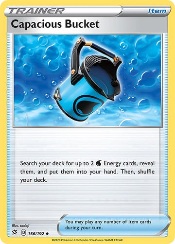Capacious Bucket [156/192] [Rebel Clash] Reverse Holofoil