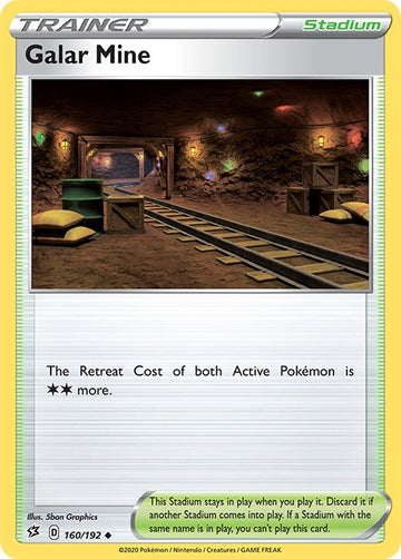 Galar Mine [160/192] [Rebel Clash] Reverse Holofoil