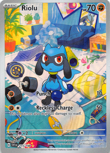 Riolu - 215/198 [215] - (SV01 Scarlet & Violet Base Set) Holofoil