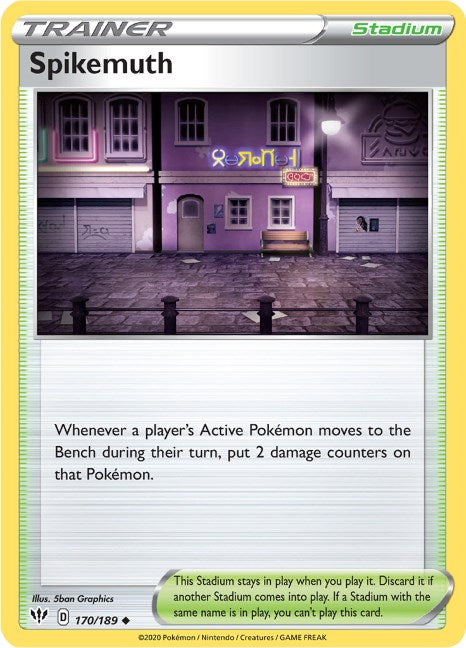 Spikemuth [170/189] [Darkness Ablaze] Reverse Holofoil