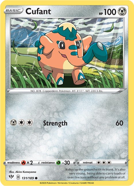 Cufant [131/189] [Darkness Ablaze] Reverse Holofoil