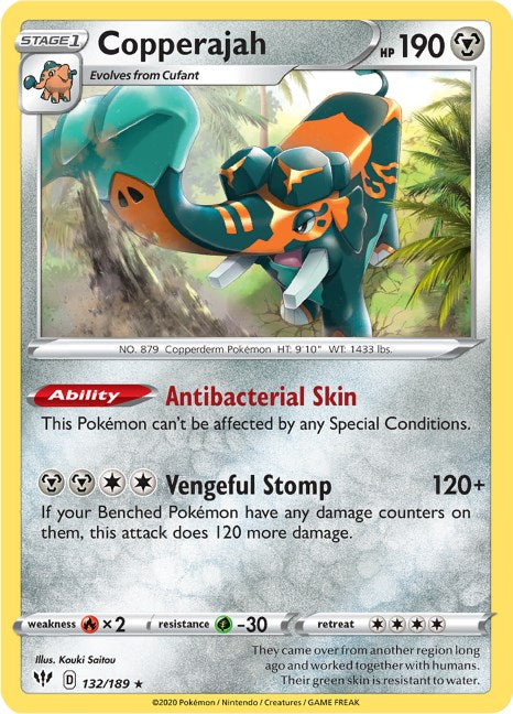 Copperajah [132/189] [Darkness Ablaze] Reverse Holofoil