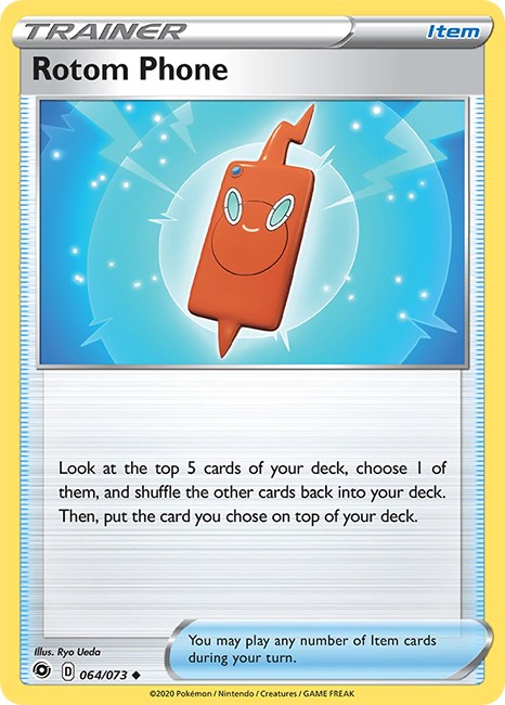 Rotom Phone [064/073] [Champion's Path]