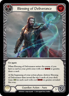Blessing of Deliverance (Red) [WTR054] [Welcome to Rathe] Unlimited Edition Rainbow Foil