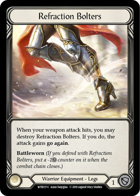 Refraction Bolters [WTR117] [Welcome to Rathe] Unlimited Edition Rainbow Foil
