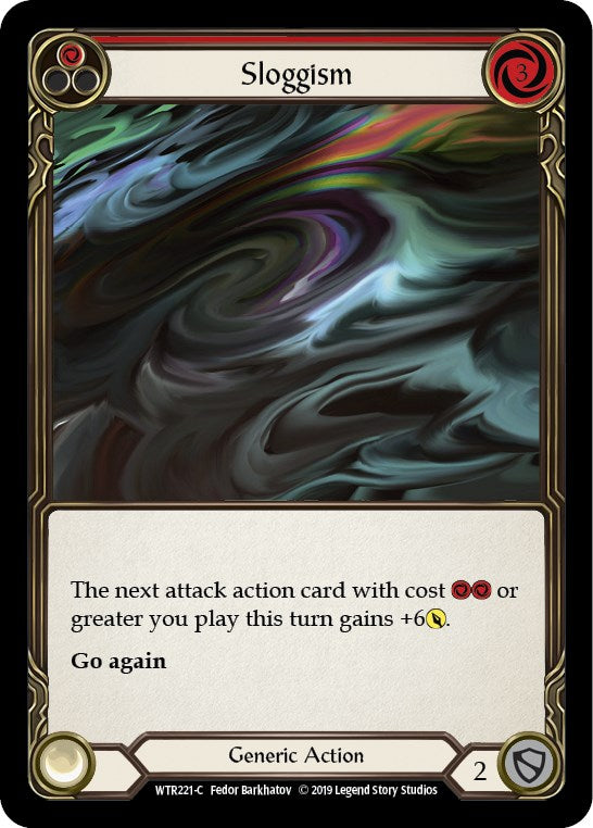 Sloggism (Red) [WTR221] Unlimited Rainbow Foil