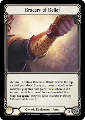 Bracers of Belief [ARC153-C] 1st Edition Normal