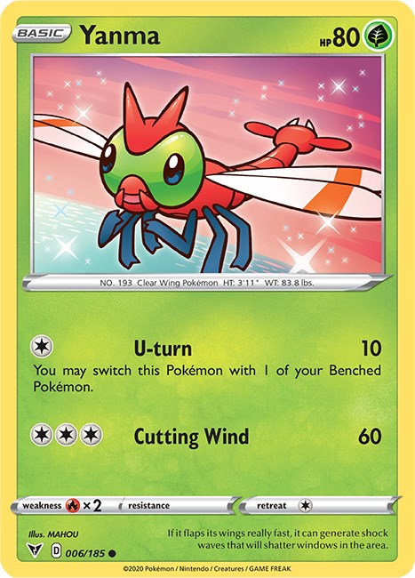 Yanma [006/185] [Vivid Voltage] Reverse Holofoil