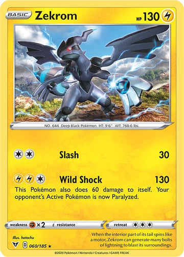 Zekrom [060/185] [Vivid Voltage] Reverse Holofoil