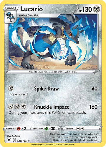 Lucario [120/185] [Vivid Voltage] Reverse Holofoil