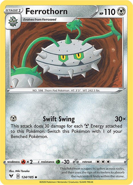 Ferrothorn [124/185] [Vivid Voltage] Reverse Holofoil