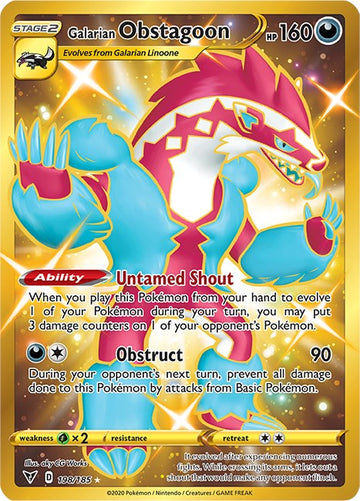Galarian Obstagoon (Secret) [198/185] [SWSH04: Vivid Voltage]