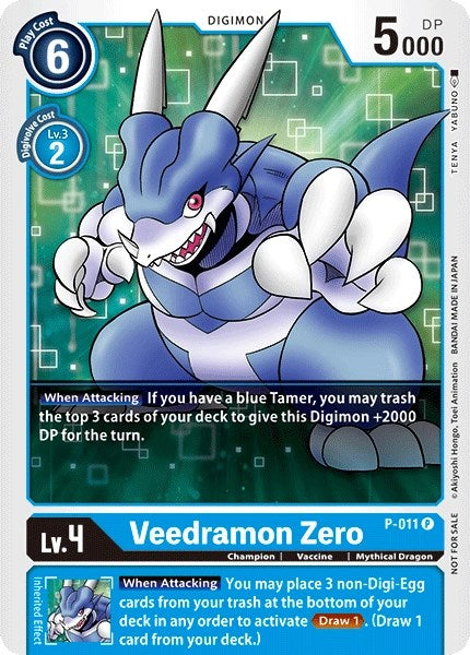 Veedramon Zero - P-011 [P-011] [Digimon Promotion Cards] Foil