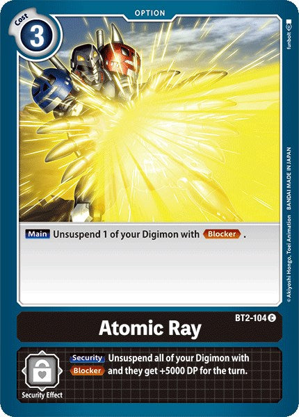 Atomic Ray [BT2-104] [Release Special Booster] Normal
