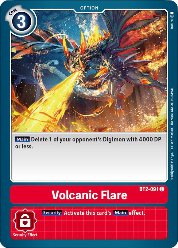 Volcanic Flare [BT2-091] [Release Special Booster] Normal