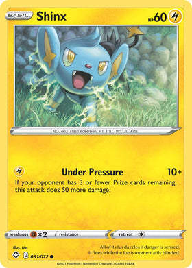 Shinx [031/072] [Shining Fates] Reverse Holofoil