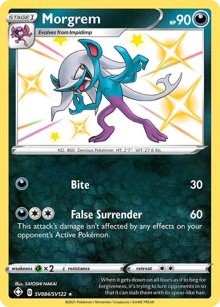 Morgrem [SV084/SV122] [Shining Fates: Shiny Vault] Holofoil