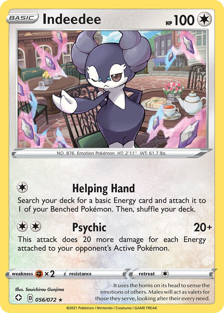 Indeedee [056/072] [Shining Fates] Holofoil