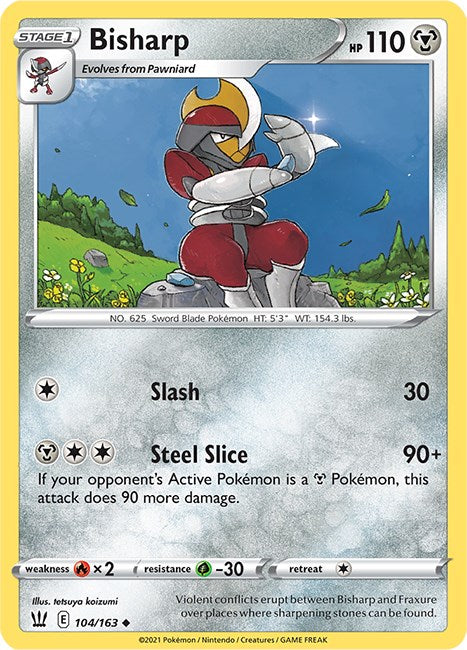 Bisharp [104/163] [Battle Styles] Reverse Holofoil