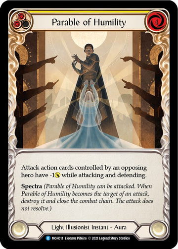Parable of Humility [MON011] [Monarch] Unlimited Edition Rainbow Foil