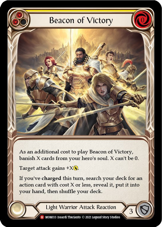 Beacon of Victory [MON033] [Monarch] 1st Edition Normal