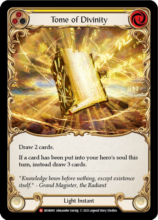 Tome of Divinity [MON065] [Monarch] 1st Edition Rainbow Foil