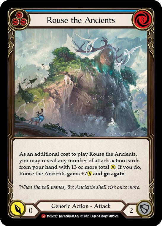 Rouse the Ancients [MON247] [Monarch] Unlimited Edition Rainbow Foil