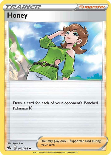 Honey [142/198] [Chilling Reign] Reverse Holofoil