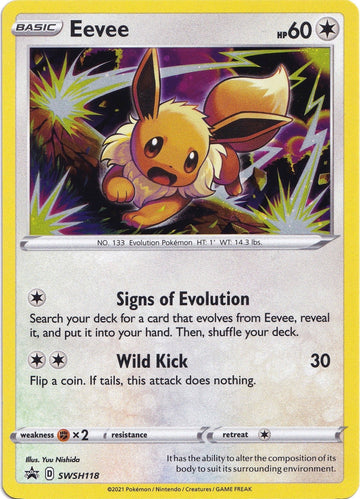 Eevee [SWSH118] [Sword & Shield Promo Cards] Holofoil
