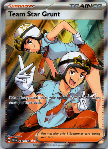 Team Star Grunt - 242/198 [242] - (SV01 Scarlet & Violet Base Set) Holofoil