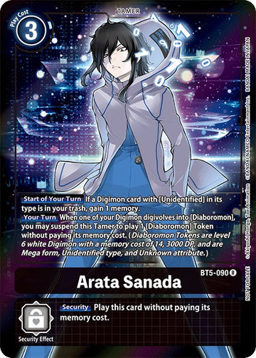Arata Sanada (Box Topper) [BT5-090 R] [Battle of Omni] Foil